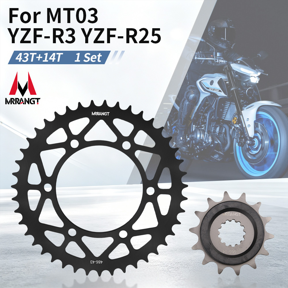 MRRANGT ชิ้นส่วนระบบขับเคลื่อน - Titanium Motorcycle Rear Sprocket 520 บทวิจารณ์และราคา