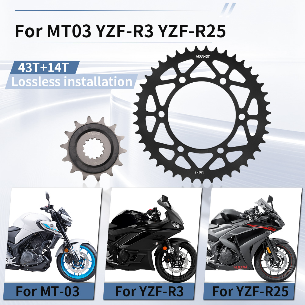 MRRANGT ชิ้นส่วนระบบขับเคลื่อน - Titanium Motorcycle Rear Sprocket 520 บทวิจารณ์และราคา
